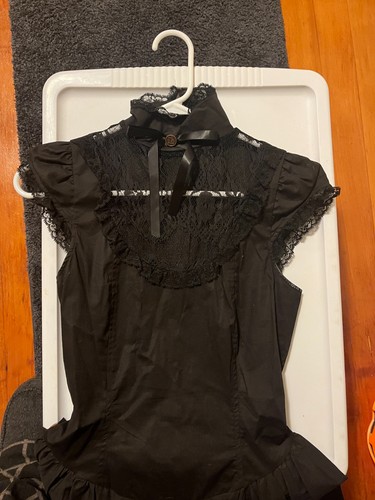 Abito lip service nero pizzo - lip,