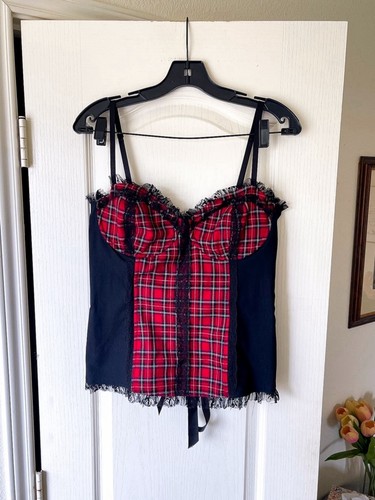 Servizio labbra plaid - , corsetto